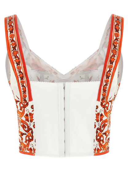 Orange Silk Blouse