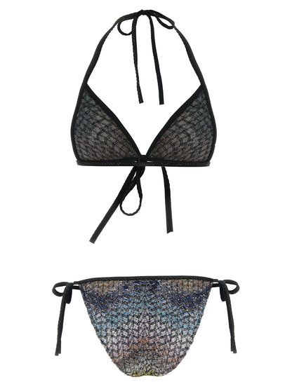 Multicolor Viscose Bikini
