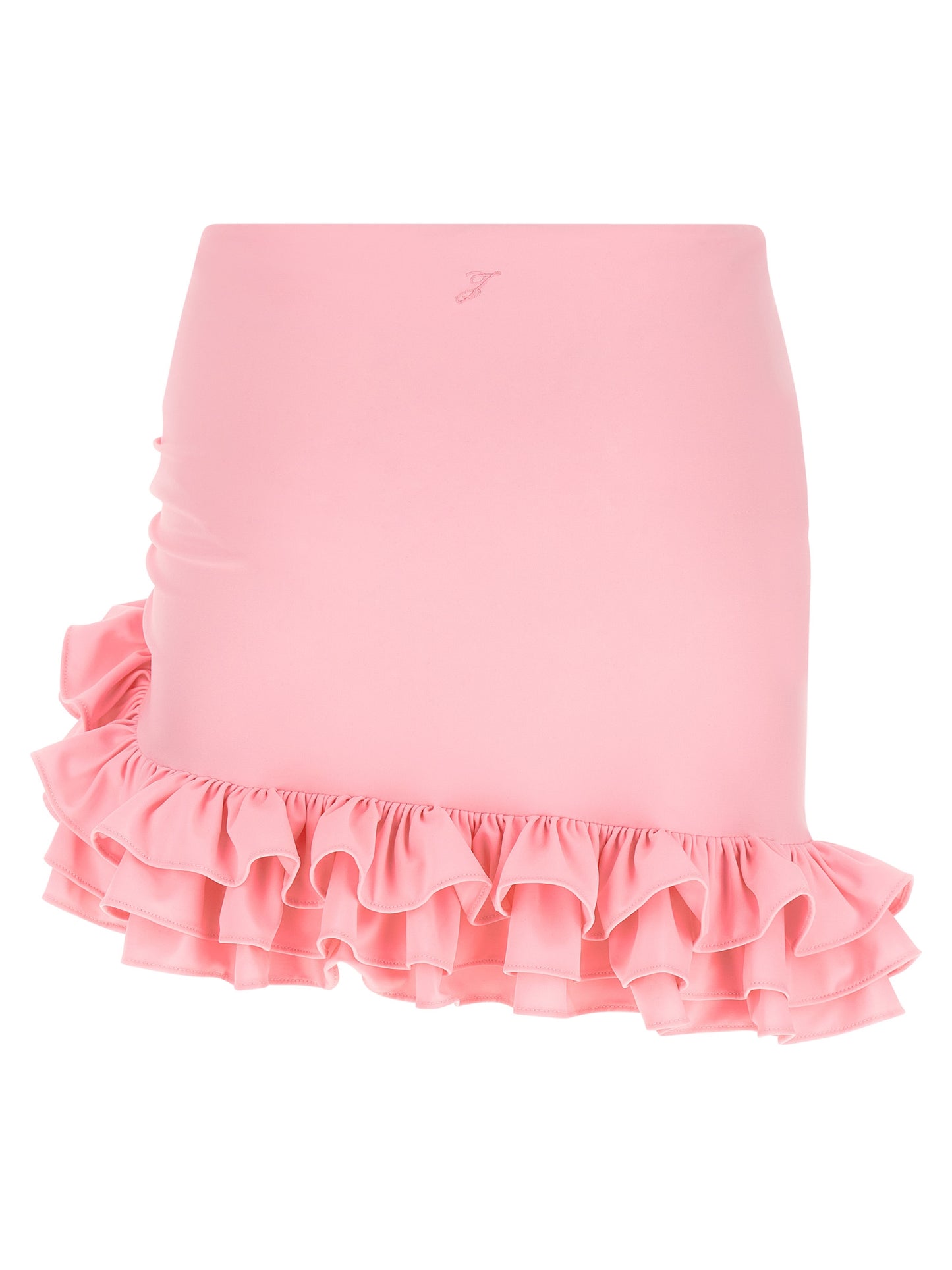 Multicolor Polyamide Long Skirt