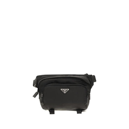 Black Nylon Shoulder Bag