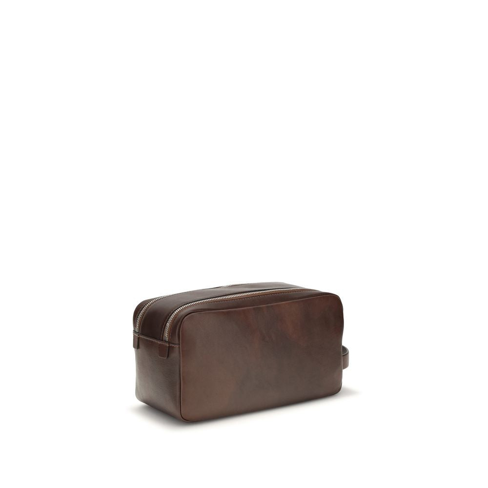 Brown Calf Leather Bos Taurus Wallet