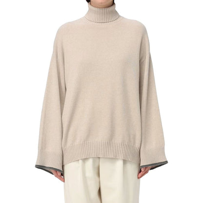 Beige Cashmere Sweater