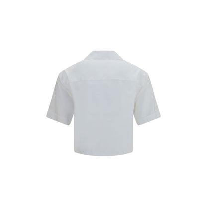 White Cotton Dress Shirt
