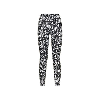 Black Elastane Leggings