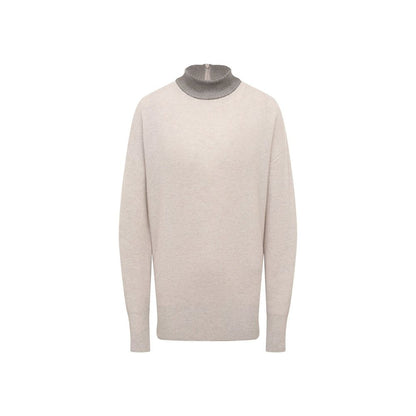 Beige Cashmere Sweater