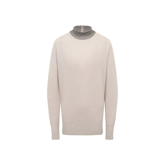 Beige Cashmere Sweater