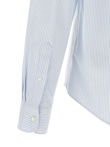 Blue Cotton Blouse