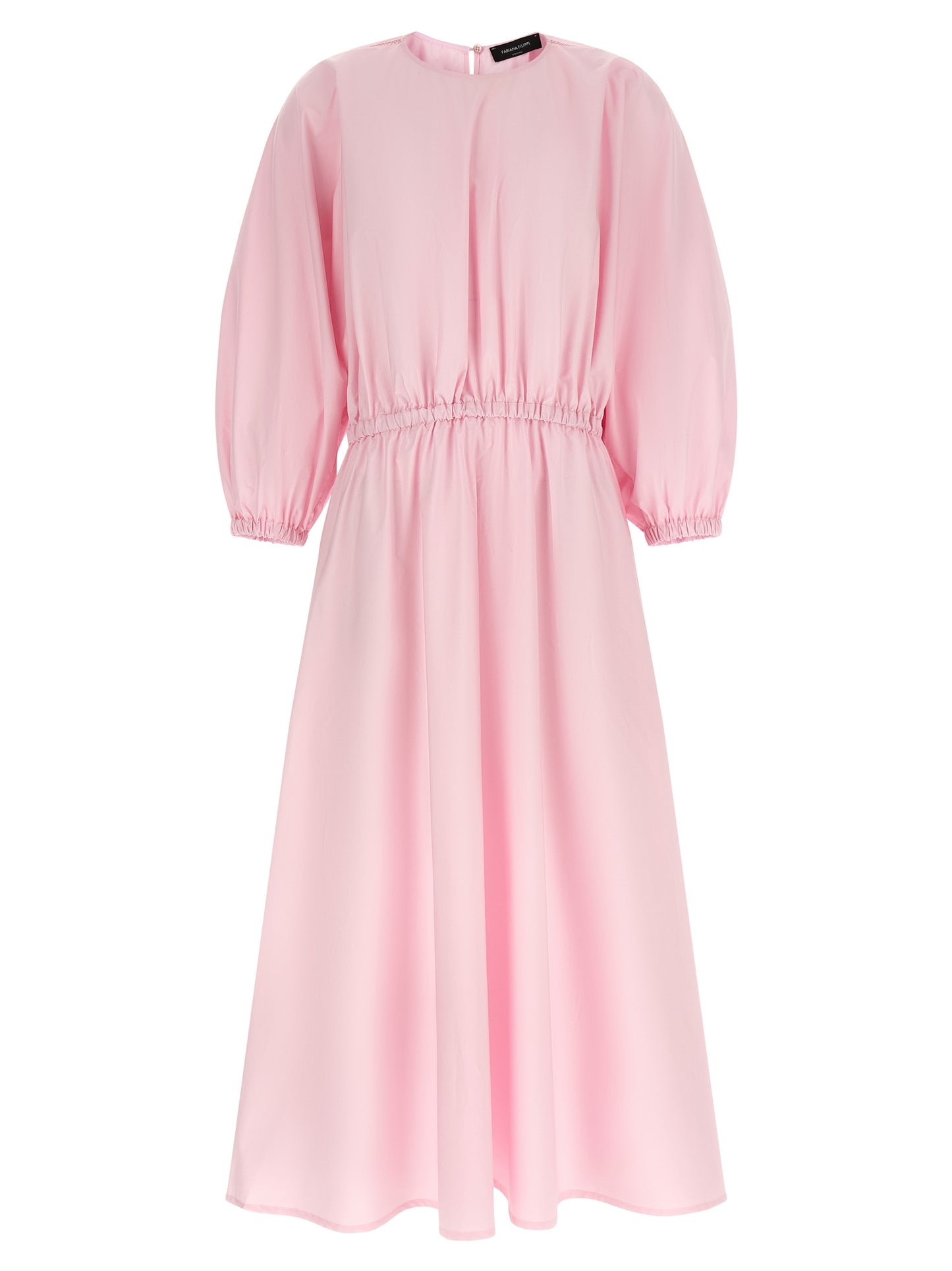 Multicolor Cotton Long Dress