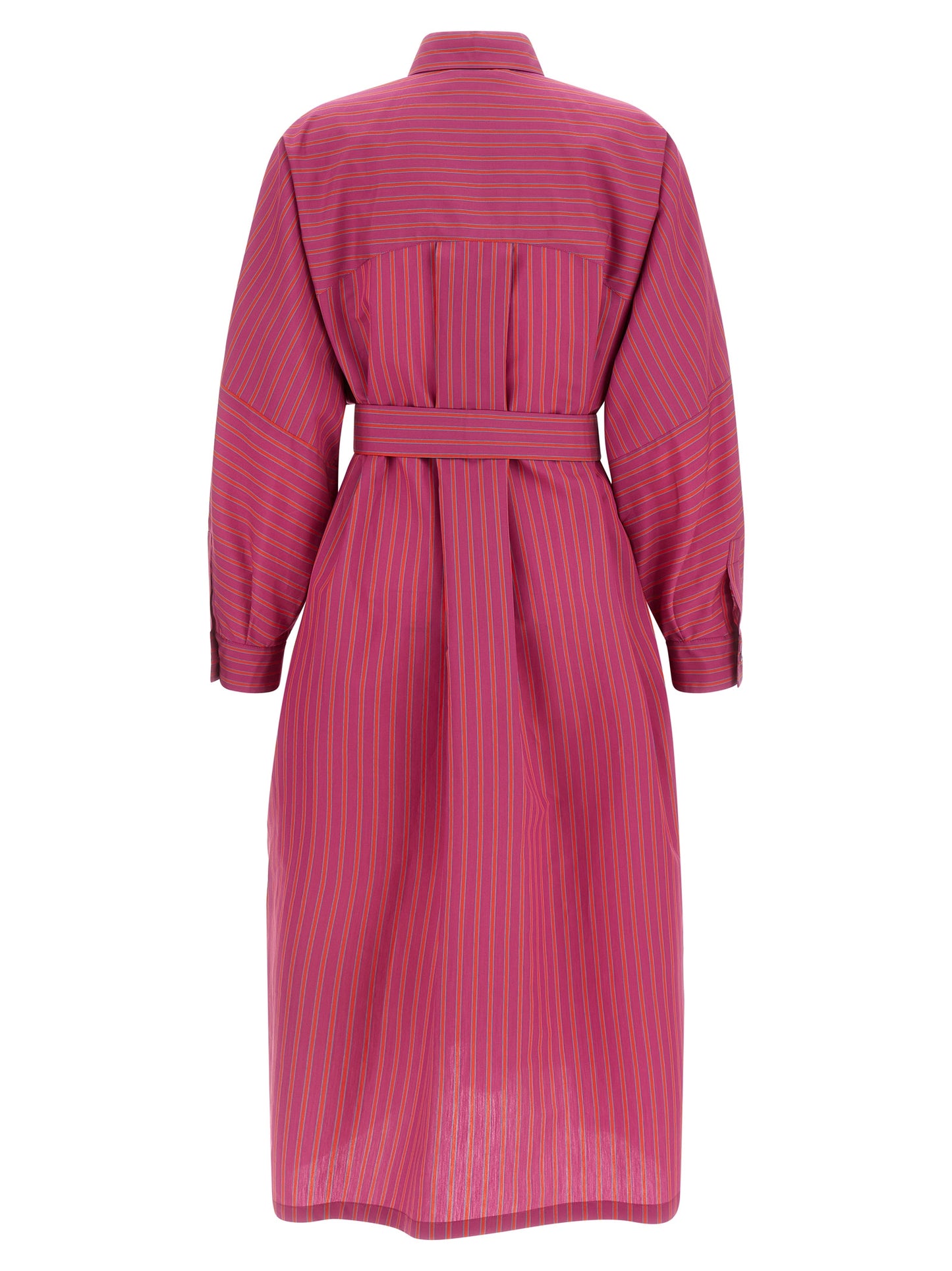 Purple Cotton Long Dress