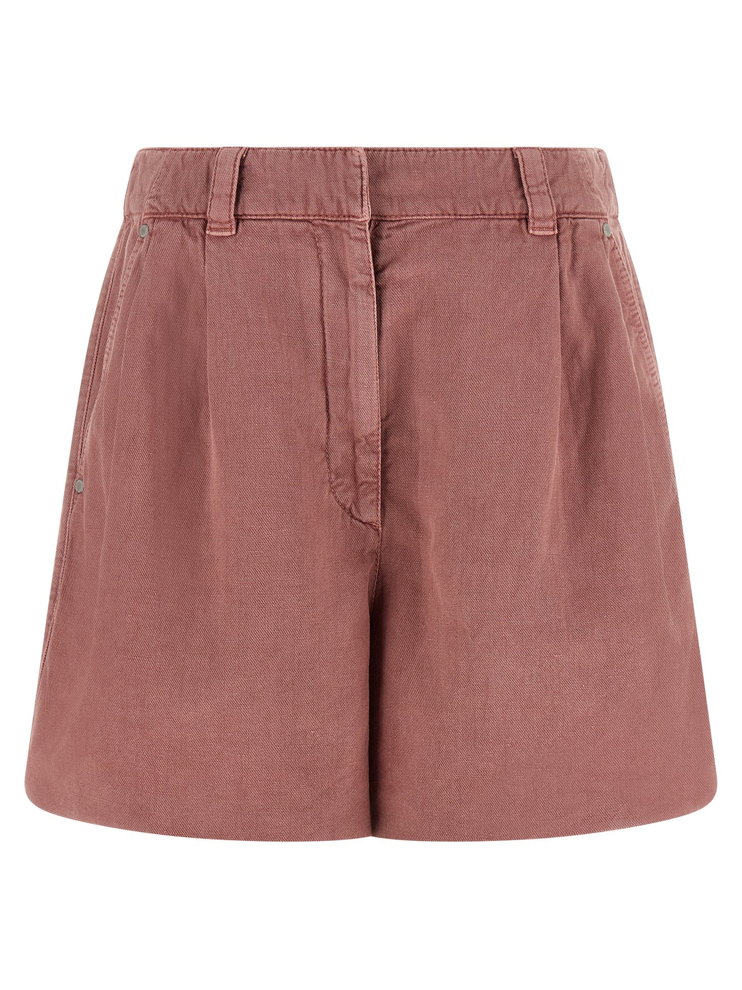 Multicolor Cotton Bermuda Shorts