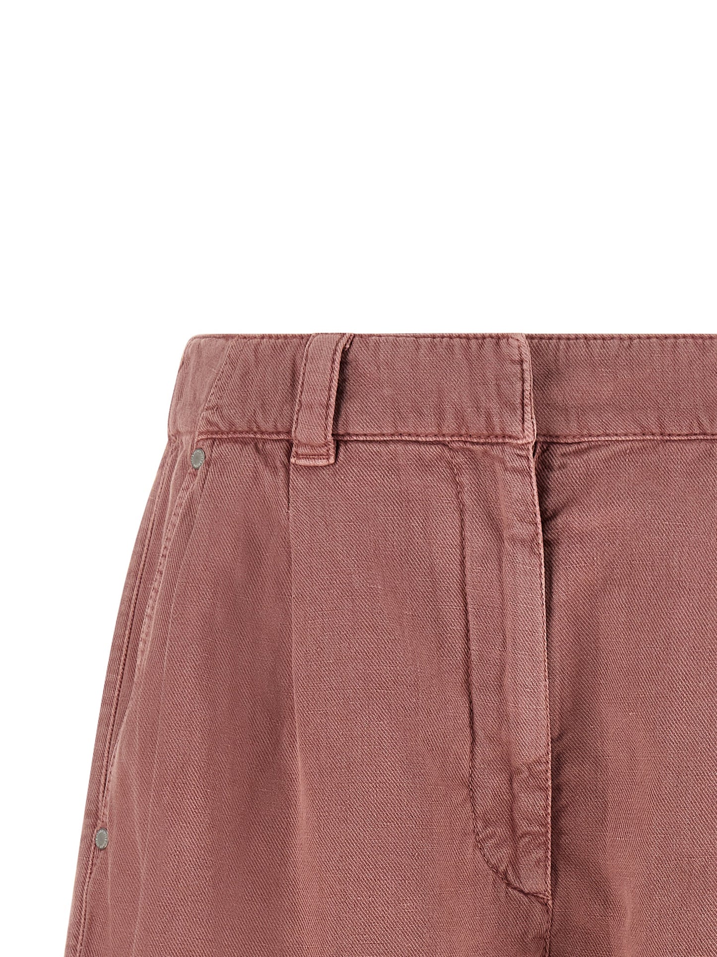 Multicolor Cotton Bermuda Shorts