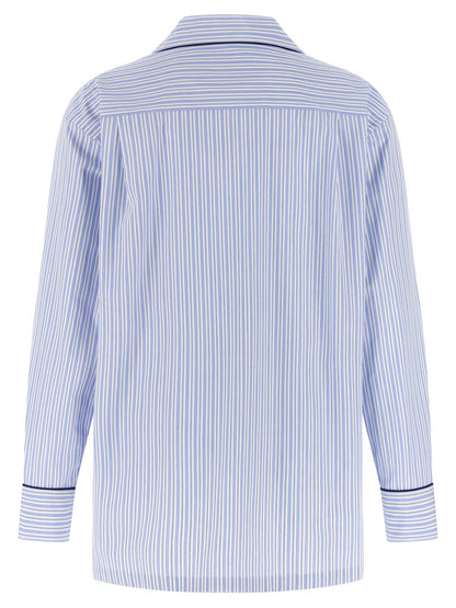 Blue Cotton Blouse