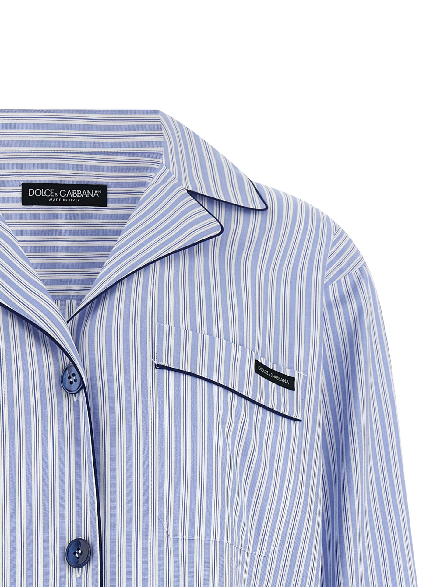Blue Cotton Blouse