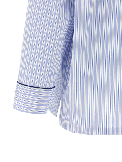 Blue Cotton Blouse