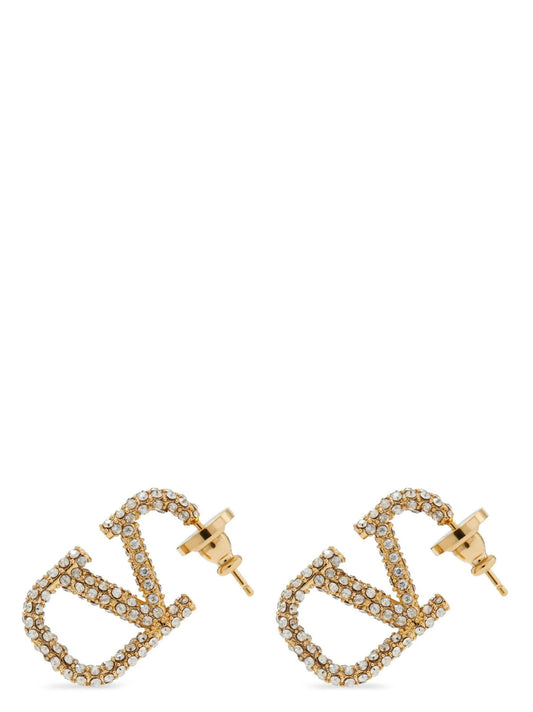 Gold Brass Earrings