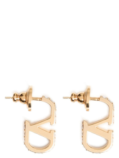 Gold Brass Earrings