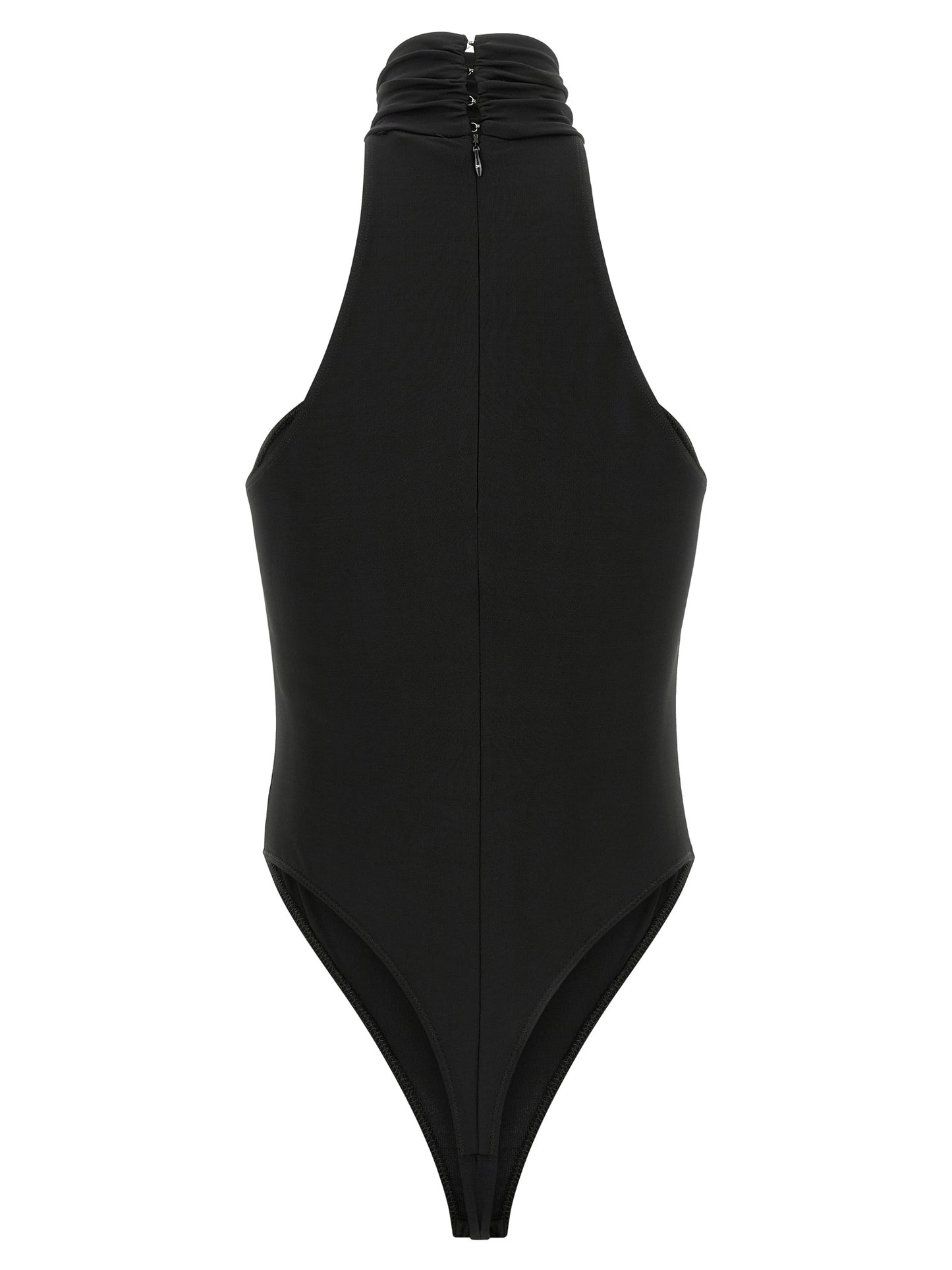 Black Viscose Bodysuit