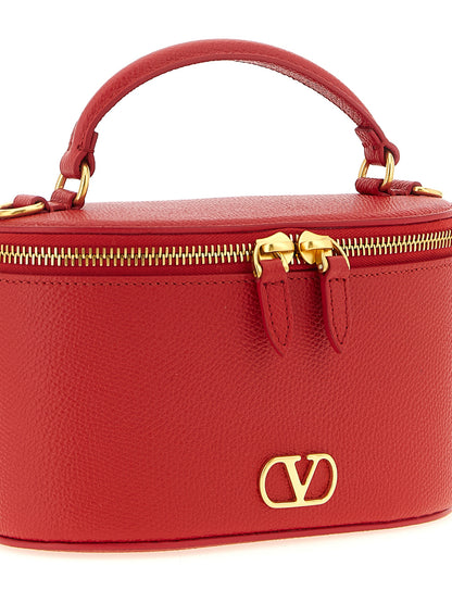 Multicolor Calfskin Crossbody Bag