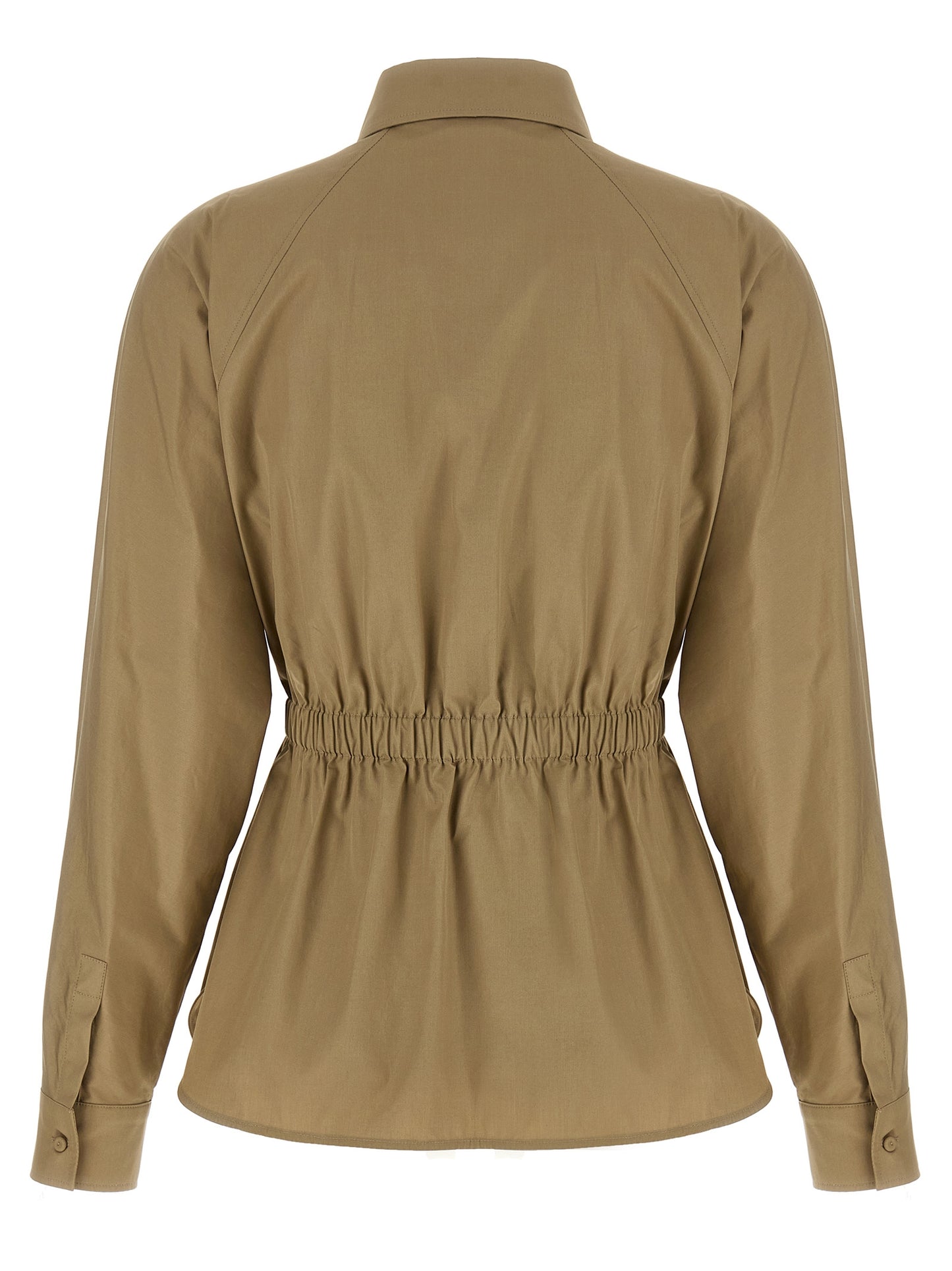 Bicolor Cotton Blouse