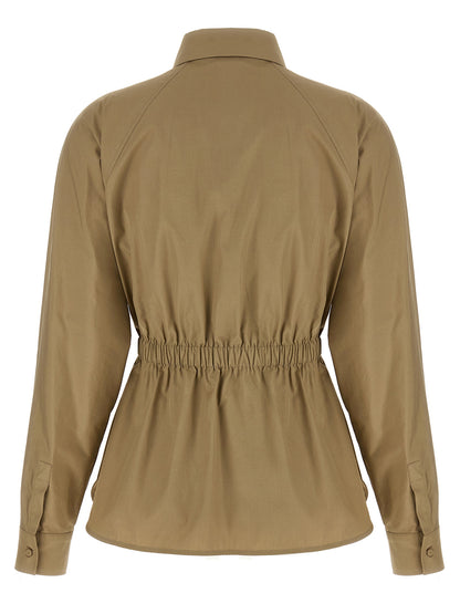 Bicolor Cotton Blouse