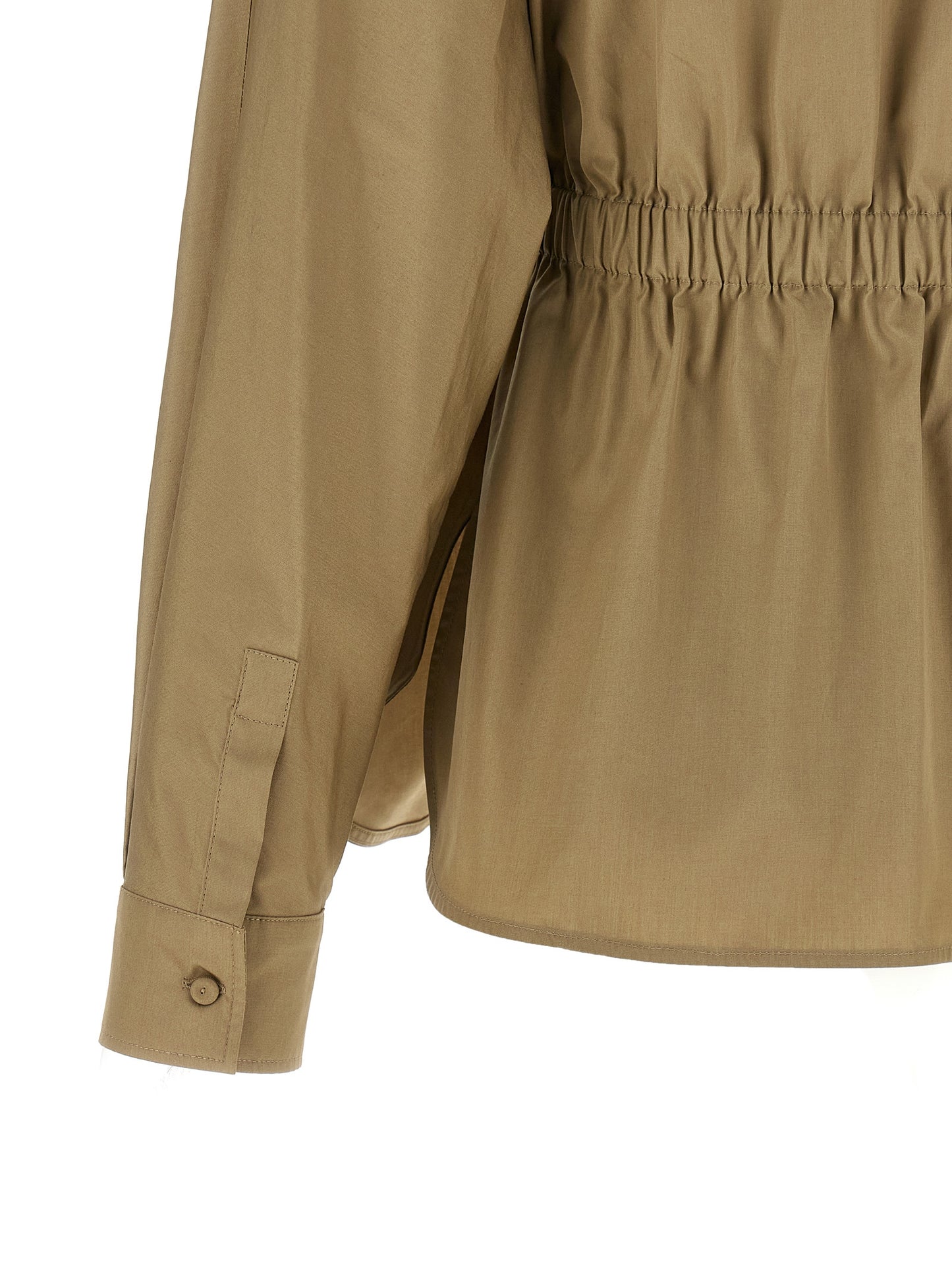 Bicolor Cotton Blouse
