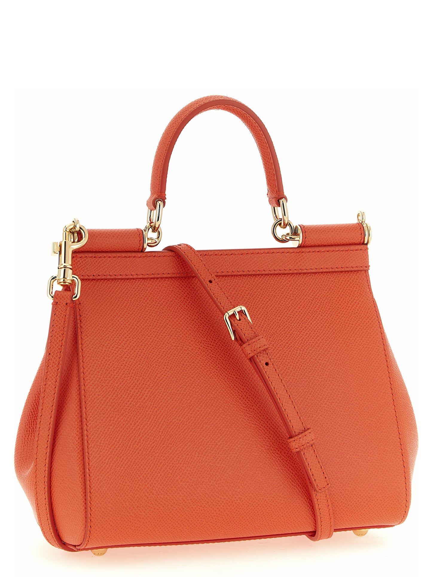 Orange Calfskin Handbag