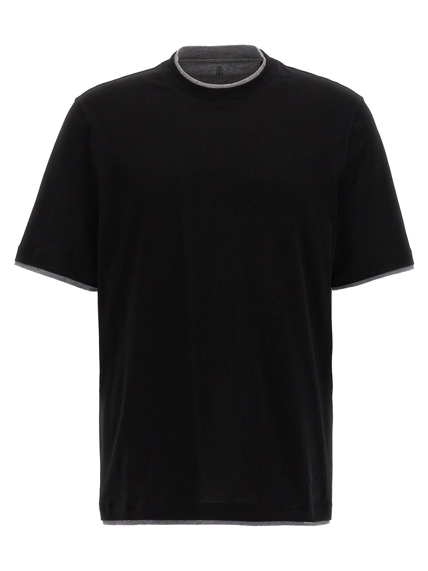 Black Cotton T-Shirt
