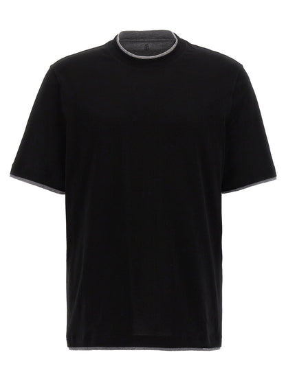 Black Cotton T-Shirt