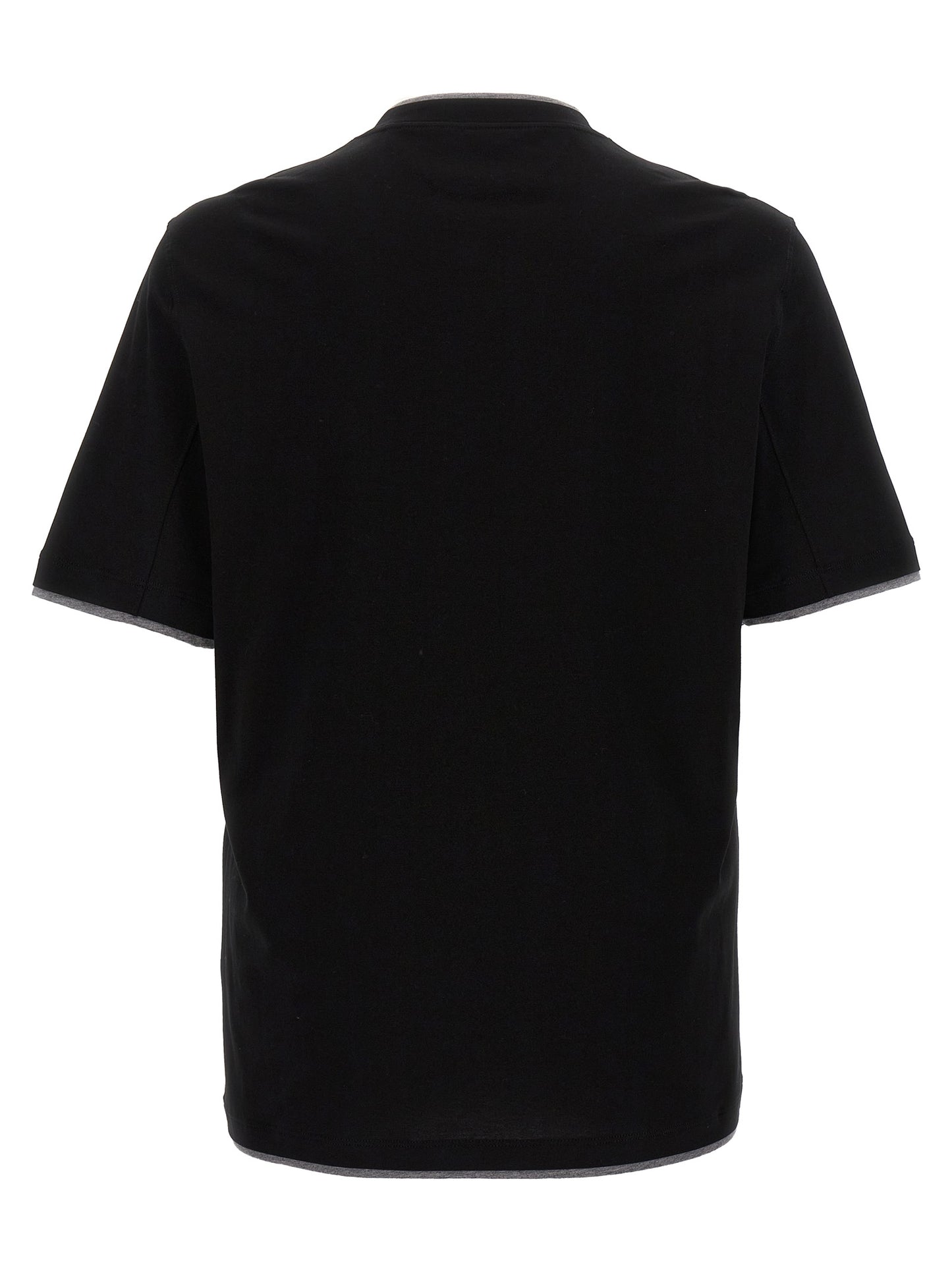 Black Cotton T-Shirt