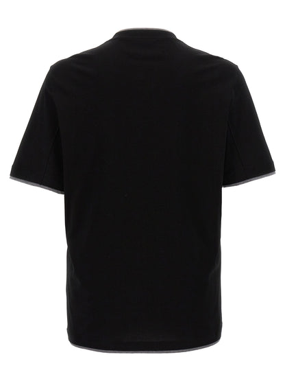 Black Cotton T-Shirt