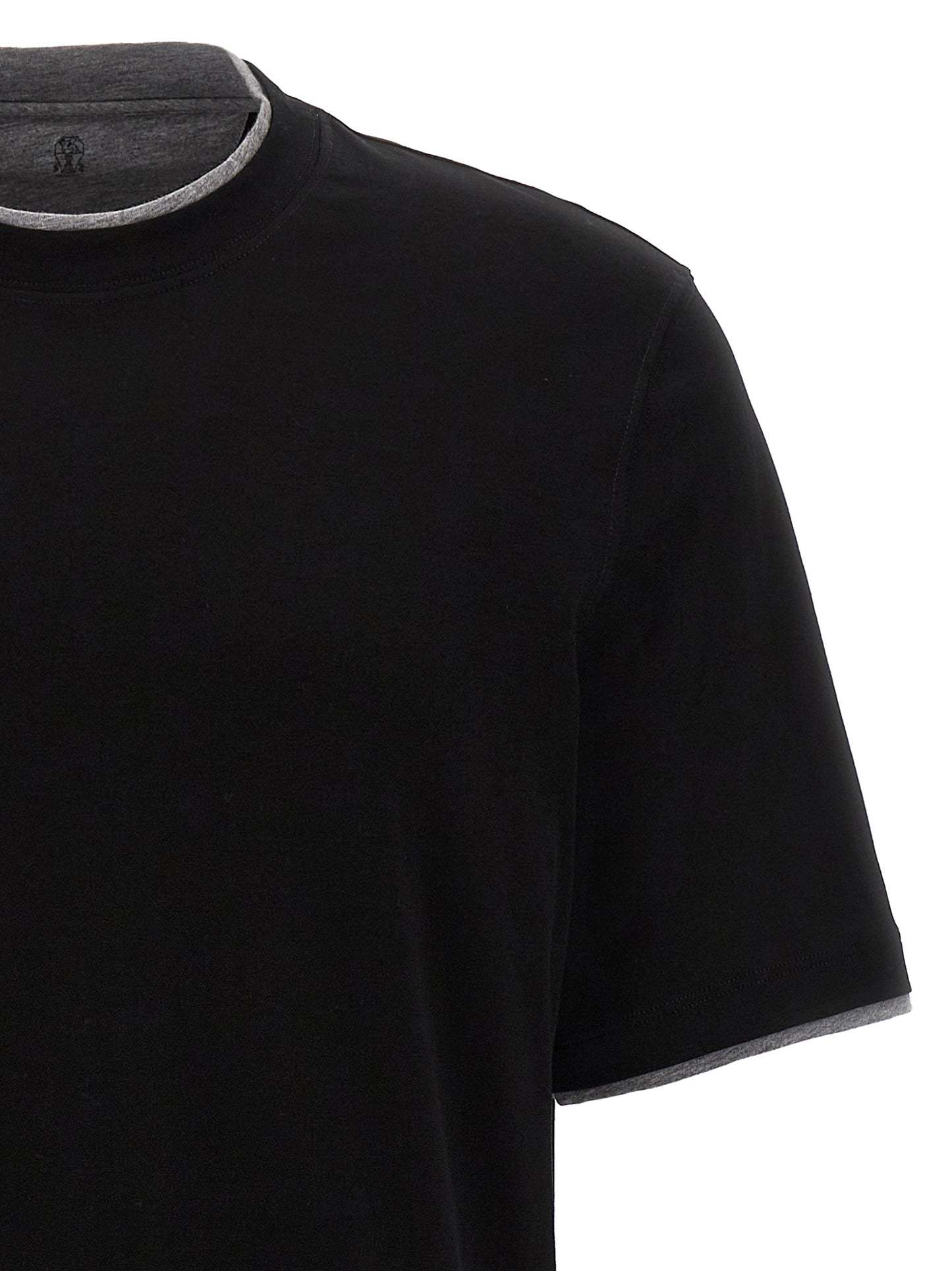 Black Cotton T-Shirt