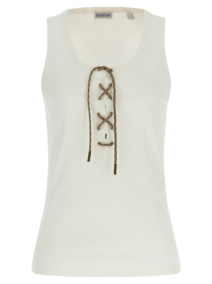 White Cotton Tank Tops