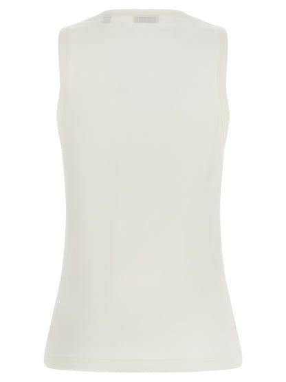 White Cotton Tank Tops