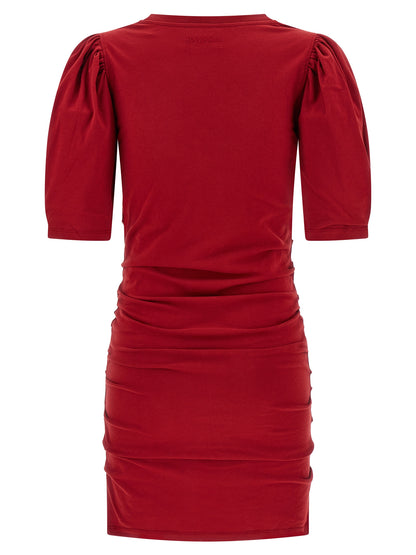 Multicolor Cotton Short Dress