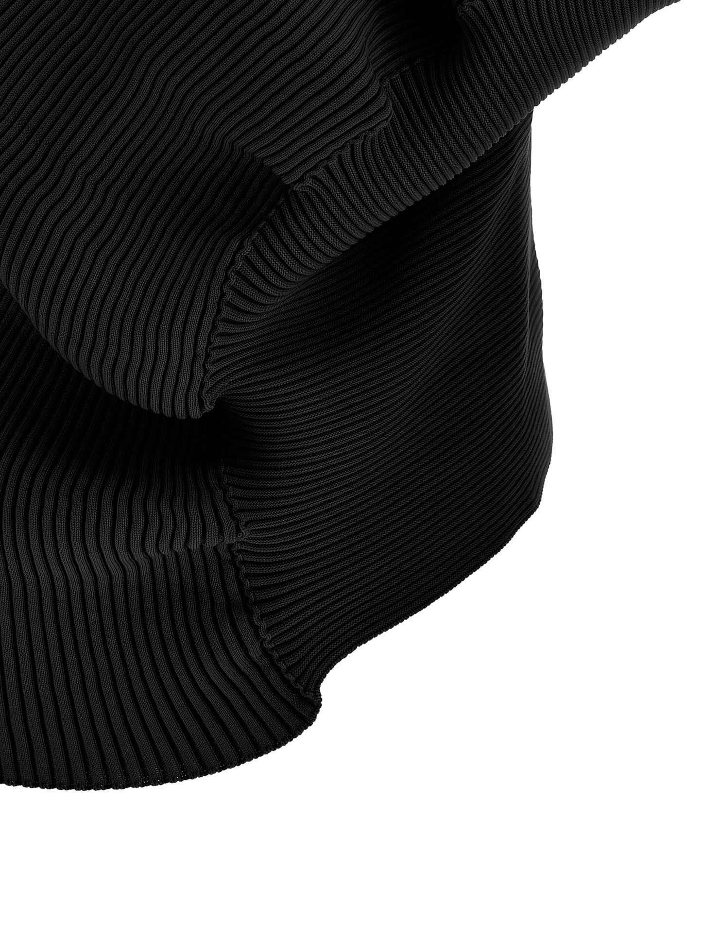 Black Polyester Blouse