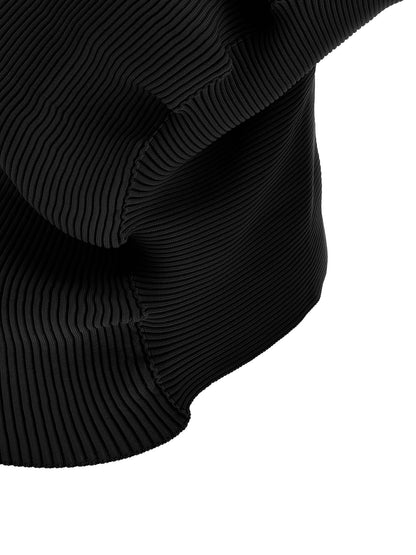 Black Polyester Blouse