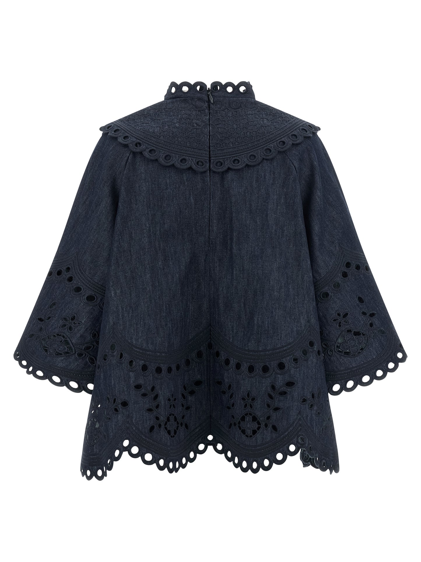 Blue Cotton Blouse