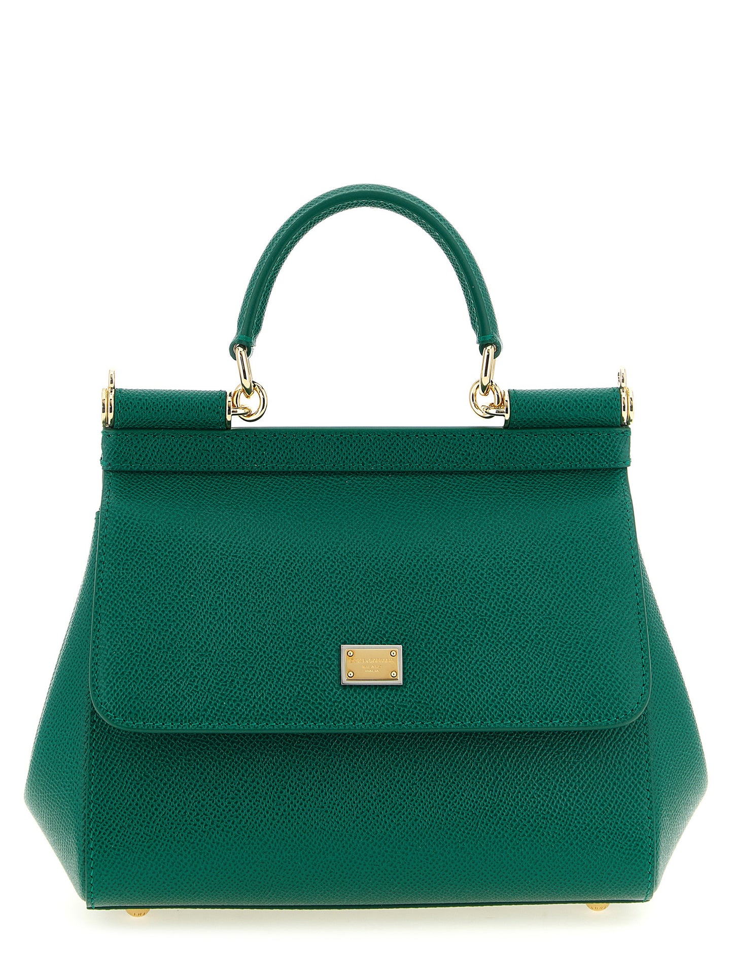 Bicolor Calfskin Handbag