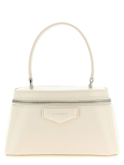 White Leather Crossbody Bag