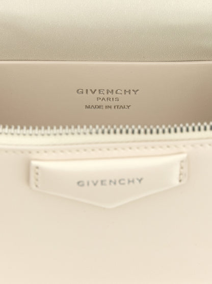 White Leather Crossbody Bag