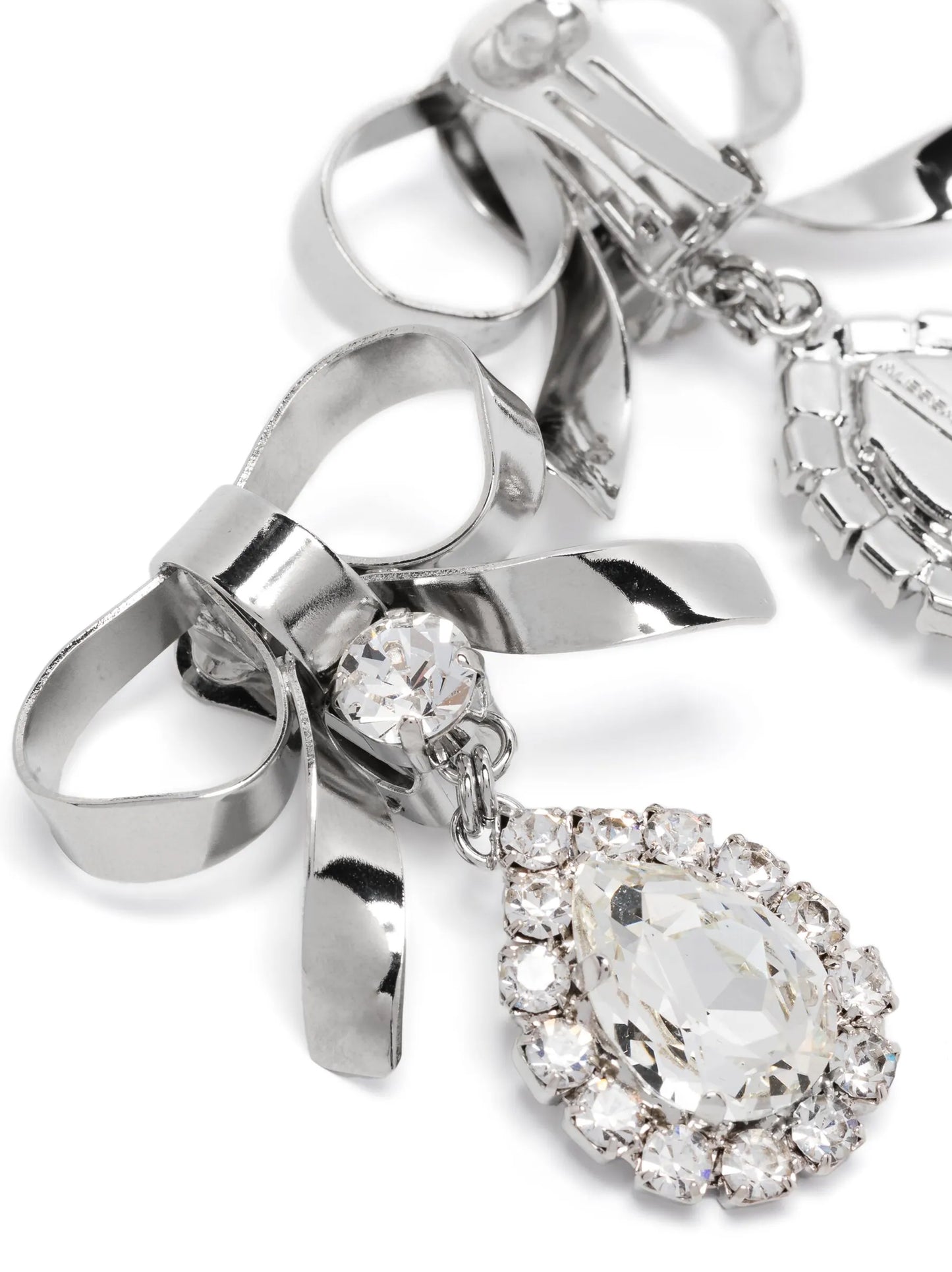 Silver Glass Earrings