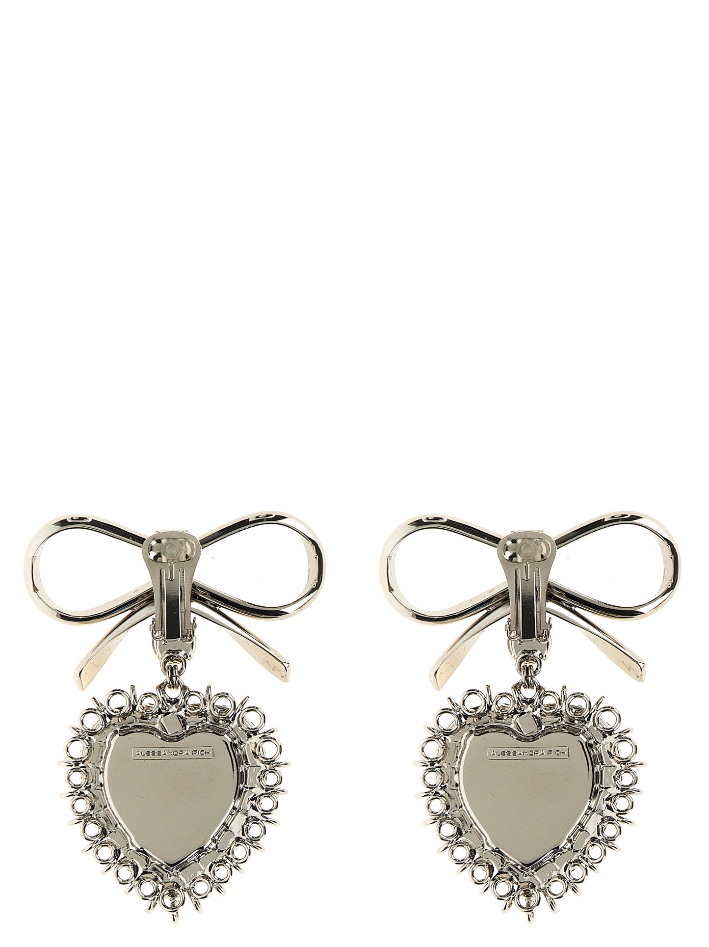 Silver Glass Earrings