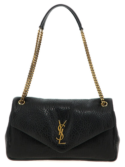 Black Leather Shoulder Bag