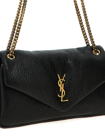 Black Leather Shoulder Bag
