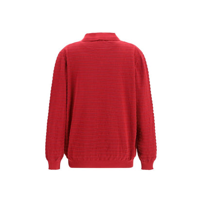 Bordeaux Cotton Polo Shirt