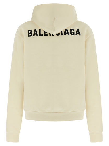 Beige Cotton Sweatshirt
