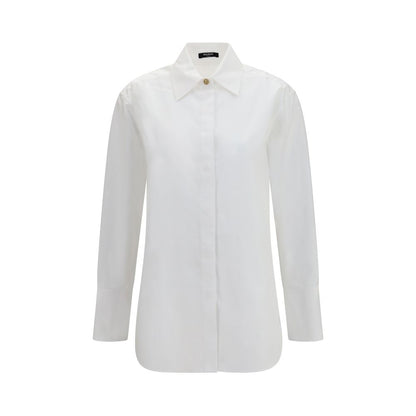 White Cotton Dress Shirt