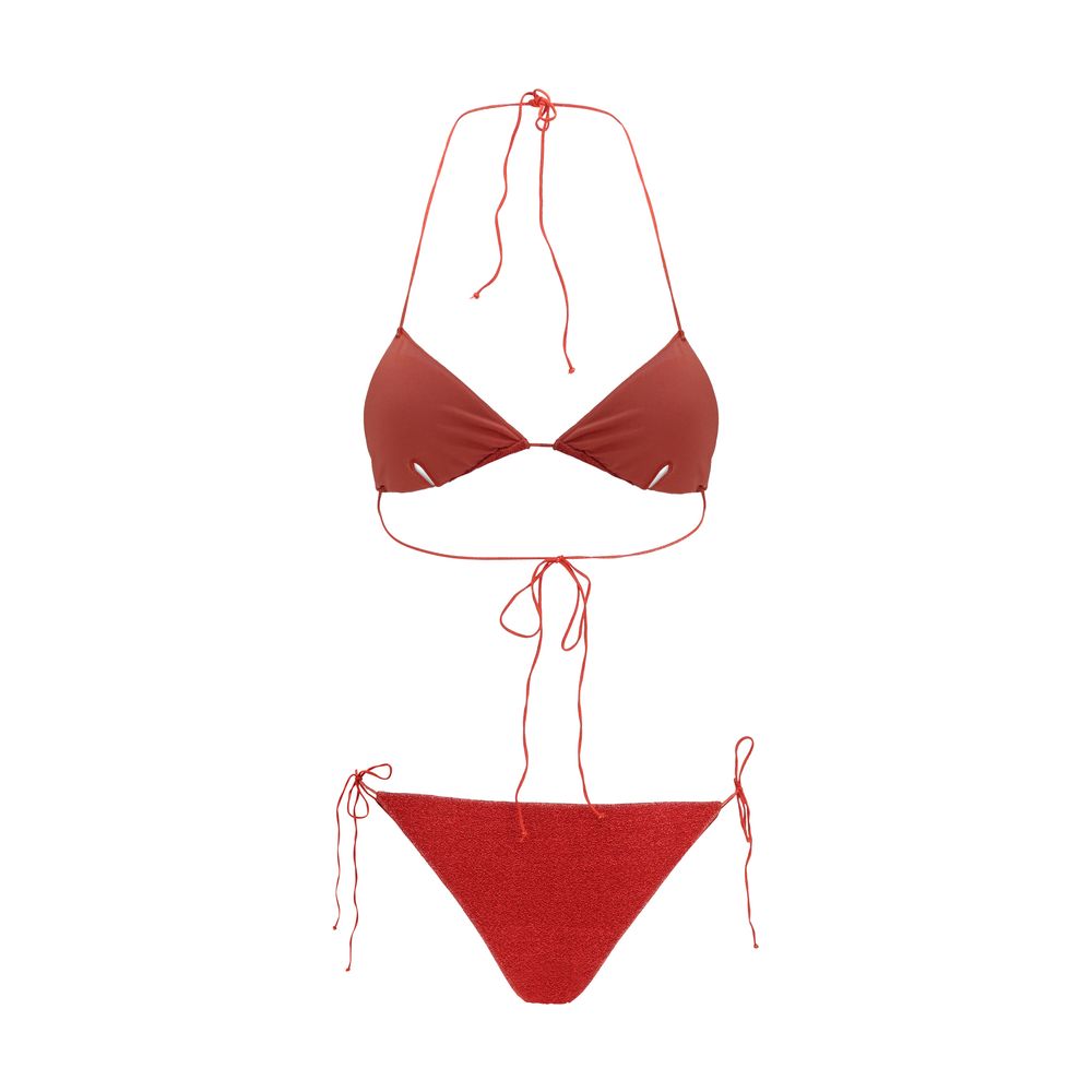 Multicolor Elastane Bikini