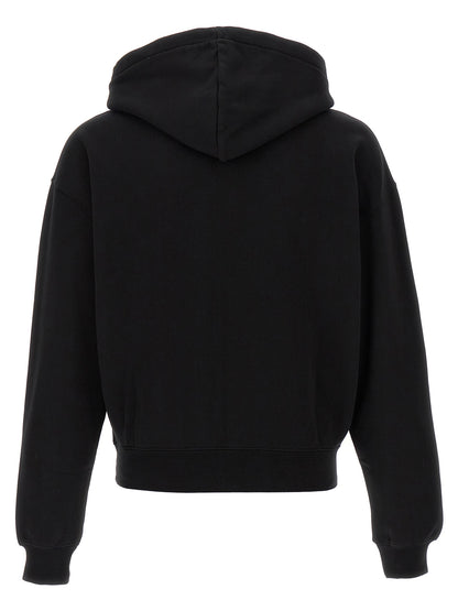 Black Cotton Sweatshirt