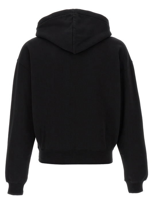 Black Cotton Sweatshirt